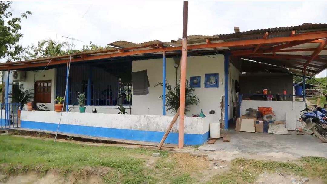 Así era la finca donde se refugiaba Matamba en el Magdalena Medio.