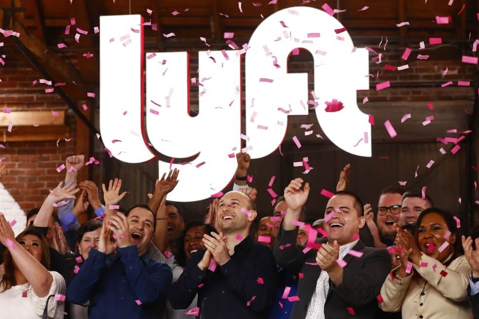Lyft, rival de Uber, da sus primeros pasos en Wall Street