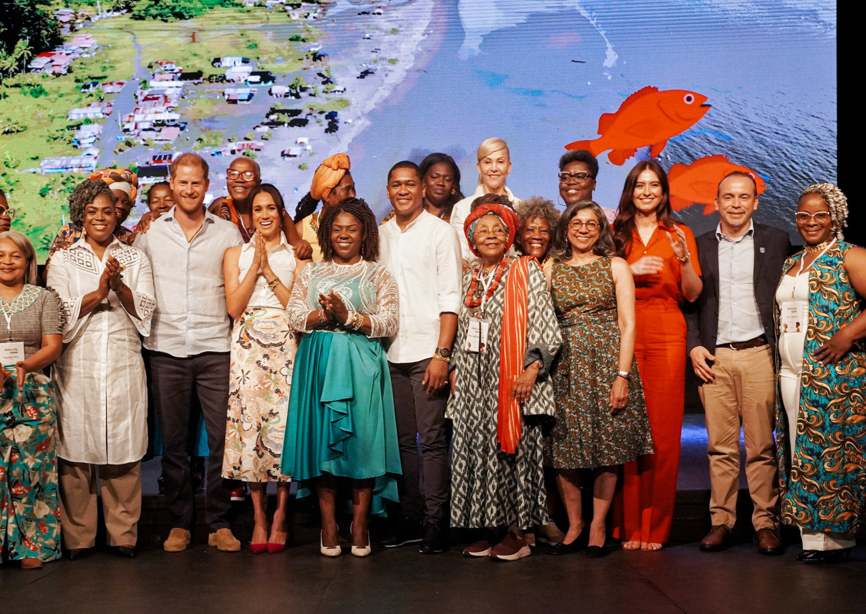 El 18 de agosto de 2024, el príncipe Harry y Meghan Markle, duques de Sussex, concluyeron su visita de cuatro días a Colombia, tras una serie de eventos en la ciudad de Cali.
