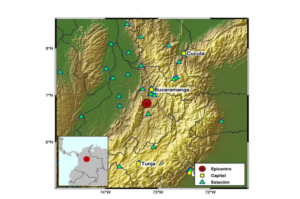 Temblor de Santander no está relacionado con el de San José del Palmar (Chocó), aclara SGC