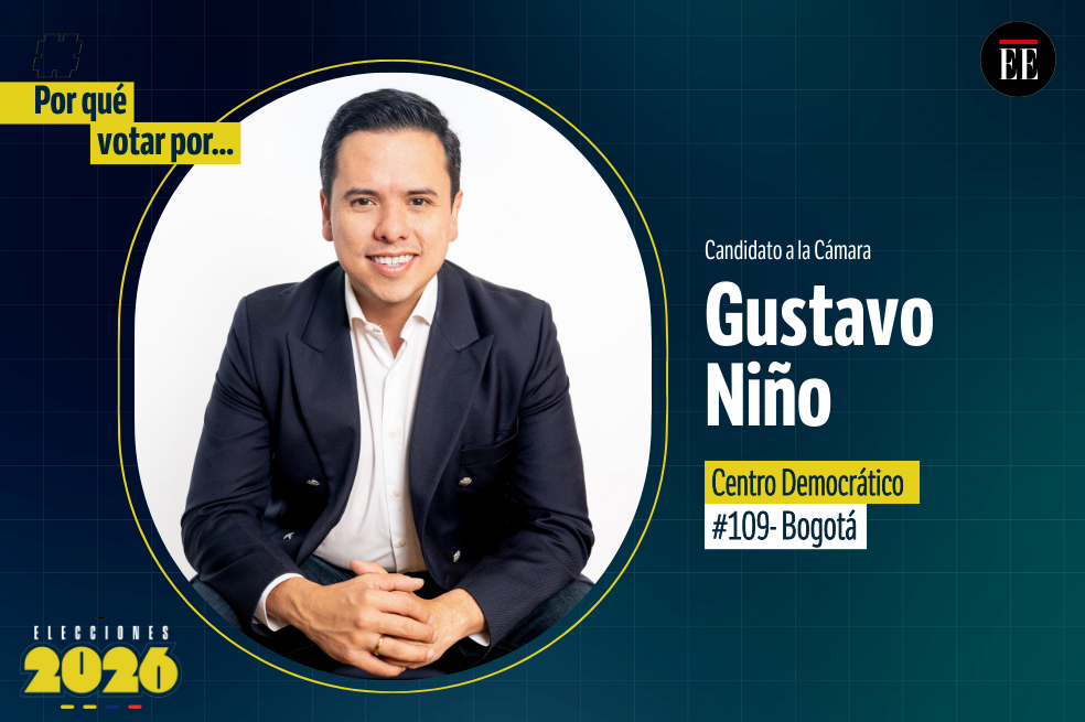 “Por qué votar por”: Gustavo Niño Furnieles, candidato a la Cámara