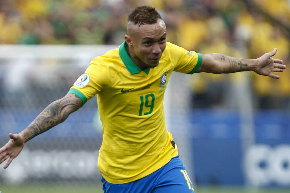 Everton, el nuevo crack de la selección de Brasil