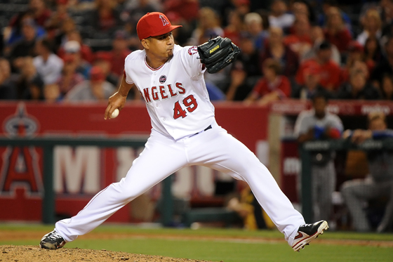 Ernesto Frieri logró su decimocuarto salvamento contra los Red Sox
