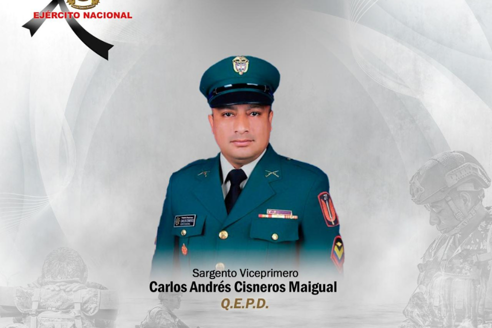 Este fue el militar que murió incinerado por disidencias de las Farc en Caquetá