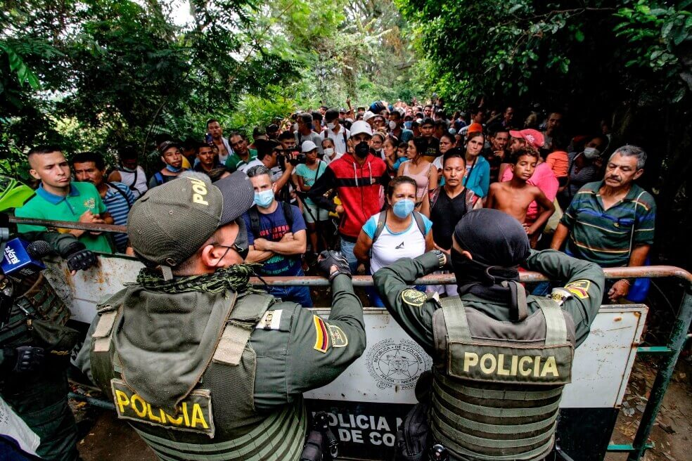 Colombia y el trato a los migrantes