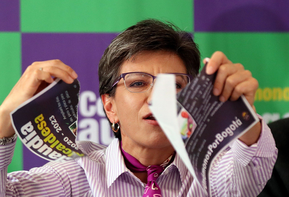Claudia López denuncia inicio de guerra sucia en campaña a la Alcaldía de Bogotá