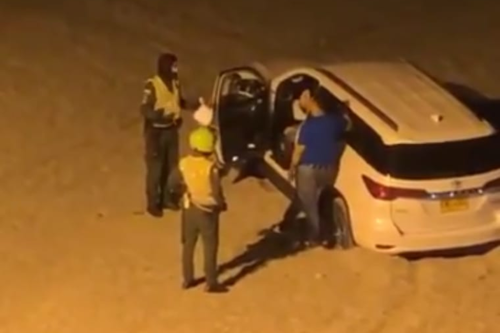 Sorprenden a trabajadores del sector salud desacatando la cuarentena en playas de Santa Marta