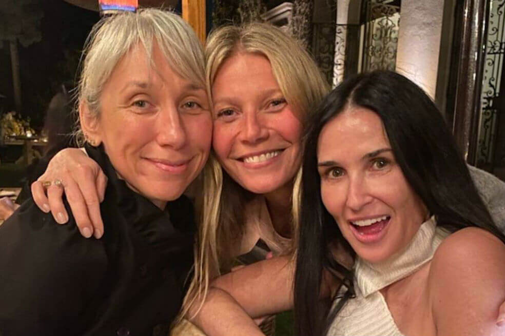 Gwyneth Paltrow organizó una fiesta en la que prohibió el maquillaje a las invitadas