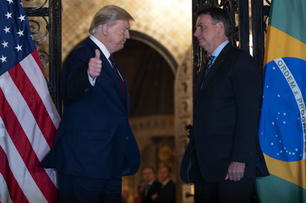Bolsonaro quería ir a la investidura de Trump, pero Justicia de Brasil no lo dejó