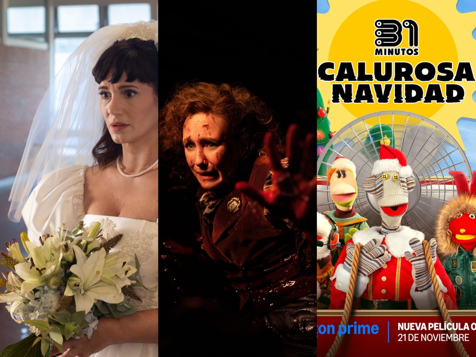 Películas y series para ver el fin de semana: Navidad, terror y crimen
