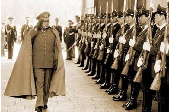 Augusto Pinochet durante la dictadura