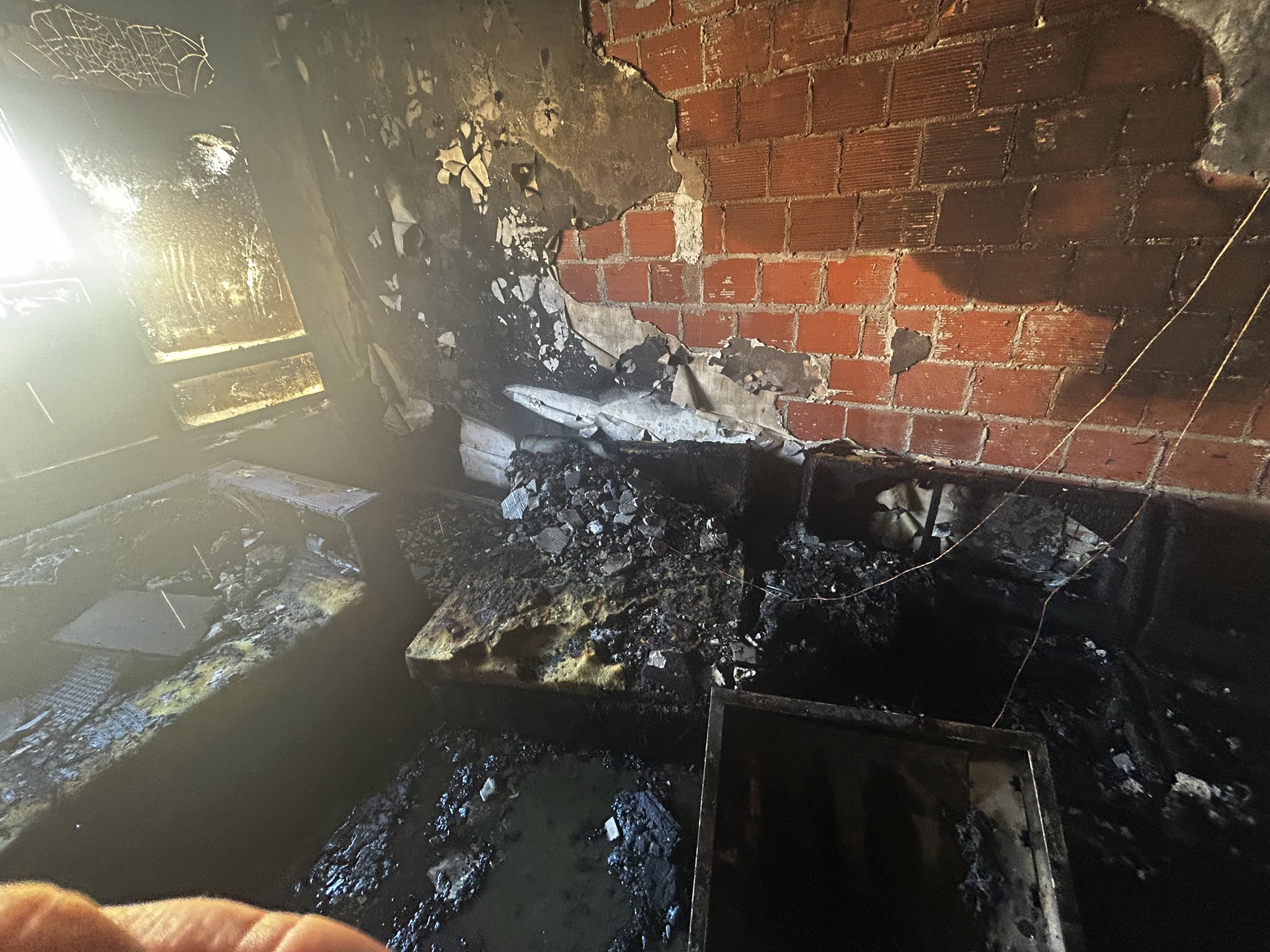 Se incendiaron las instalaciones de la Revista Anfibia