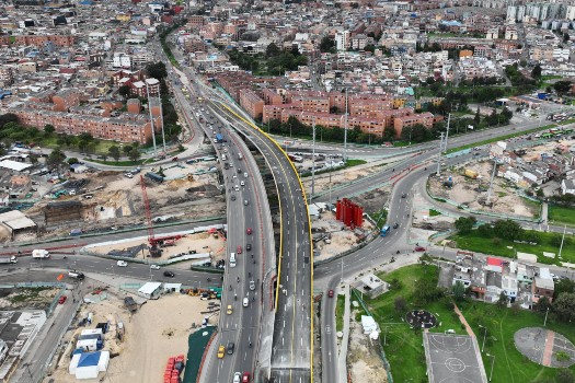 ¿Ya lo estrenó? Hoy se inauguró puente vehicular en el occidente de Bogotá