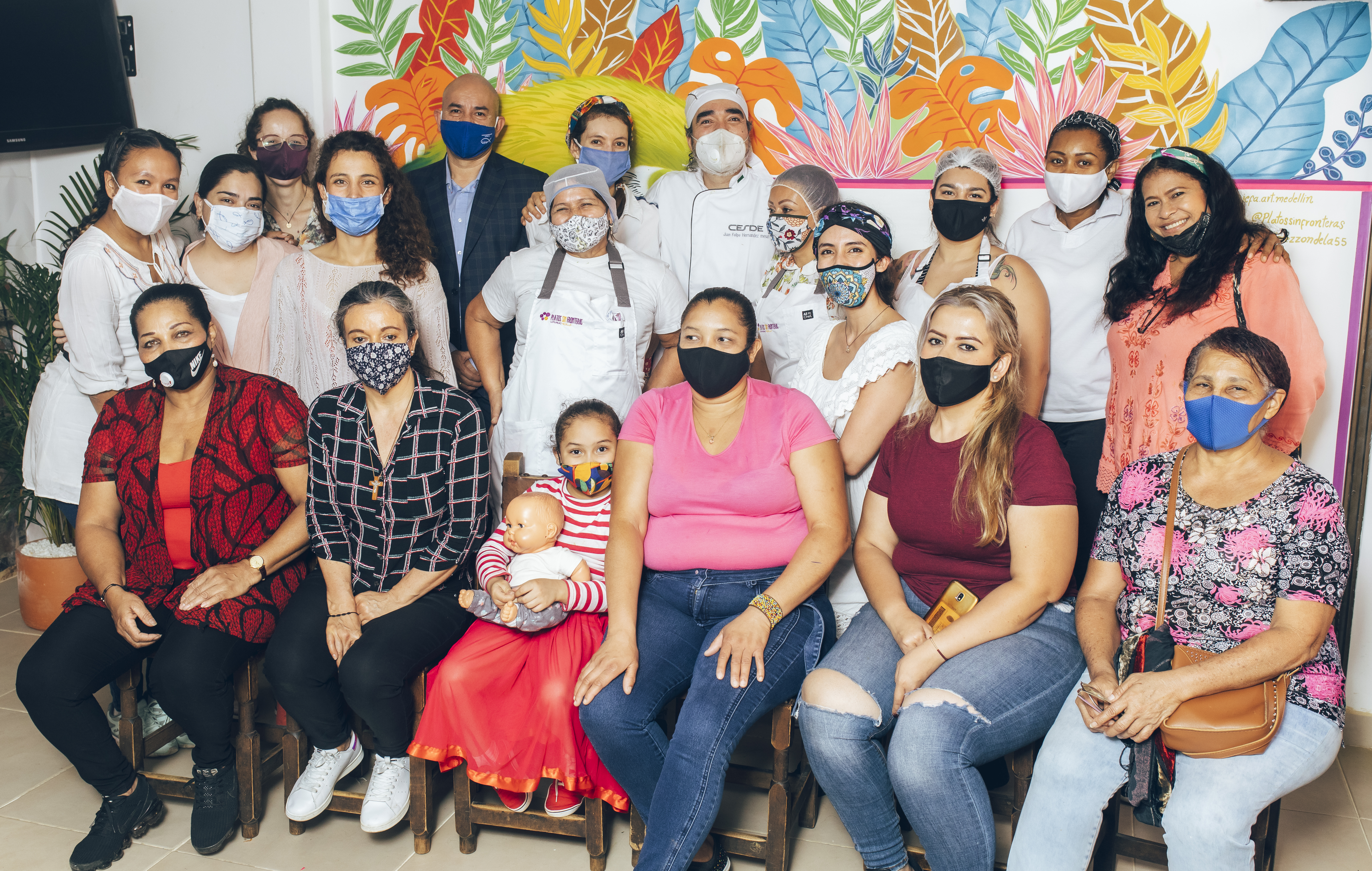 Esperan entregar más de 500 almuerzos solidarios en alianza con el SENA- Servicio Nacional de Aprendizaje.