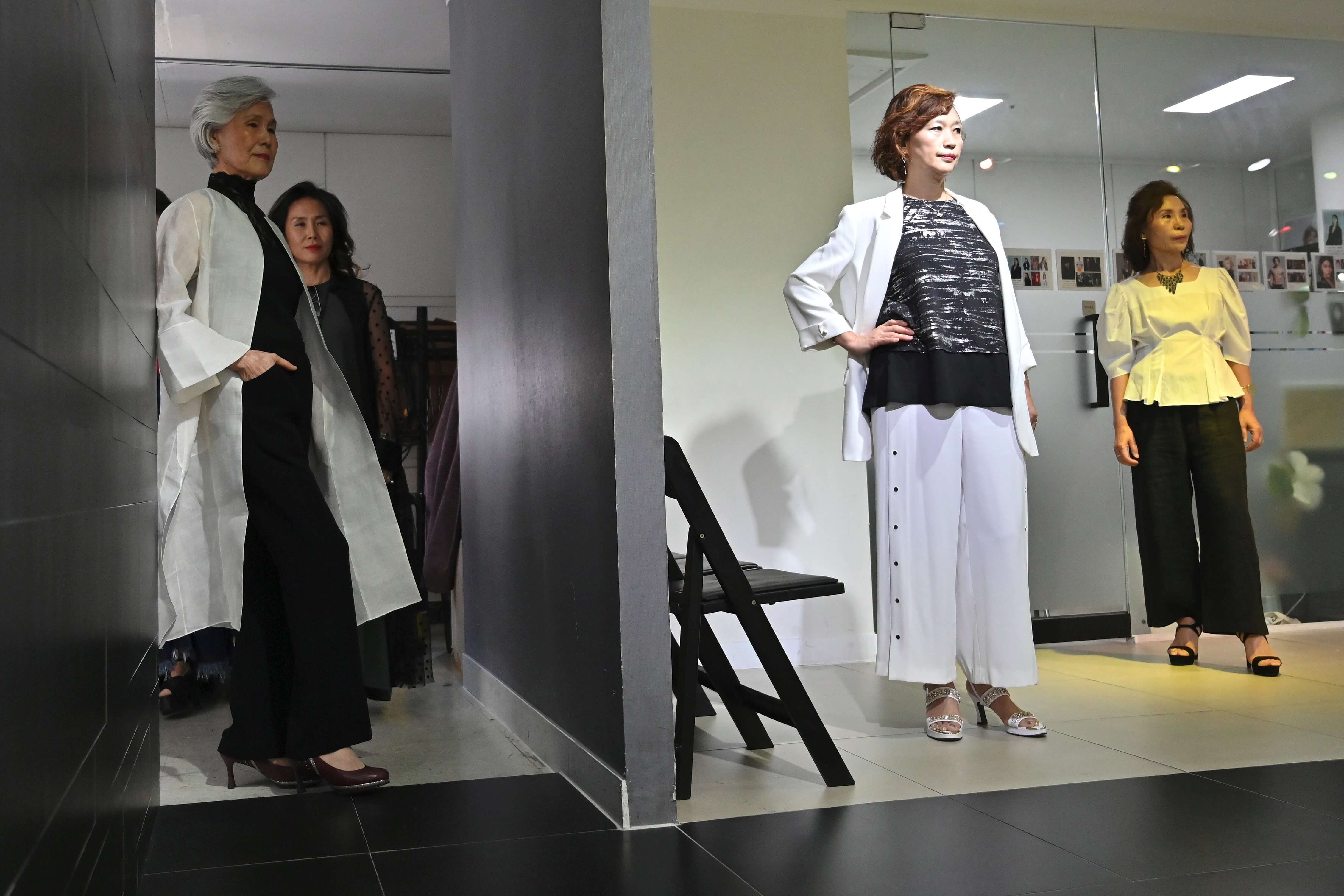 Modelos de la tercera edad, una tendencia que crece en Corea del Sur
