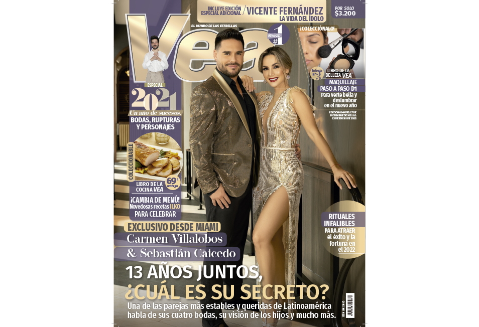 Detrás de cámaras con Carmen Villalobos y Sebastián Caicedo