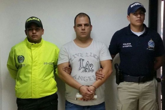 Yonny Bolívar, supuesto asesino de Adriana Urquiola.