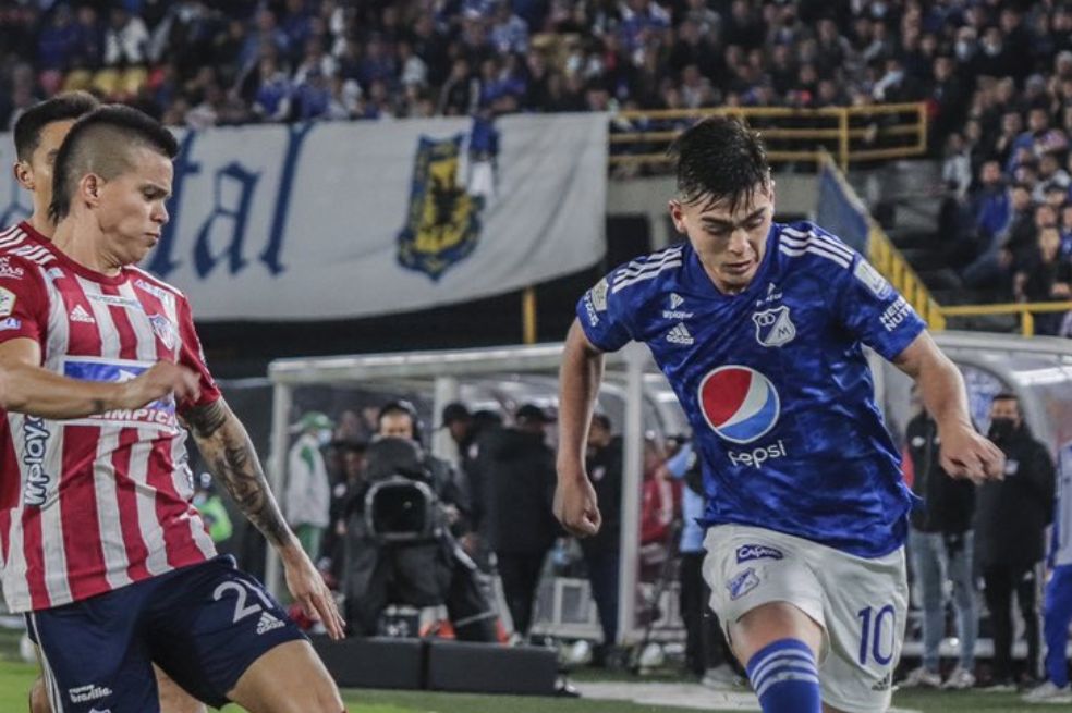 Millonarios no le pudo ganar a Júnior en los cuadrangulares.