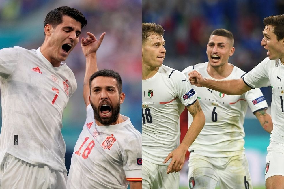 Semifinales Eurocopa: Hora y dónde ver en vivo Italia vs España hoy