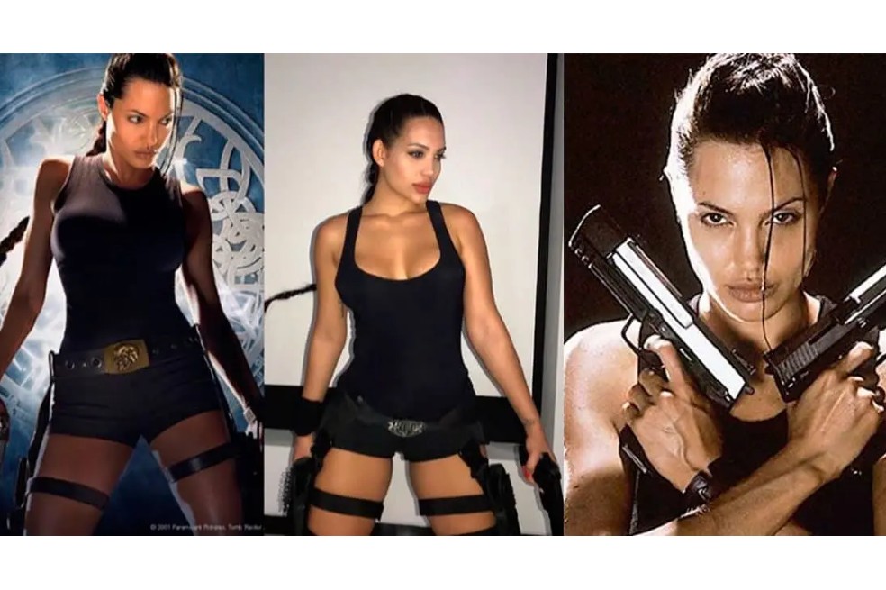 Andrea Valdiri comparada con Angelina Jolie.