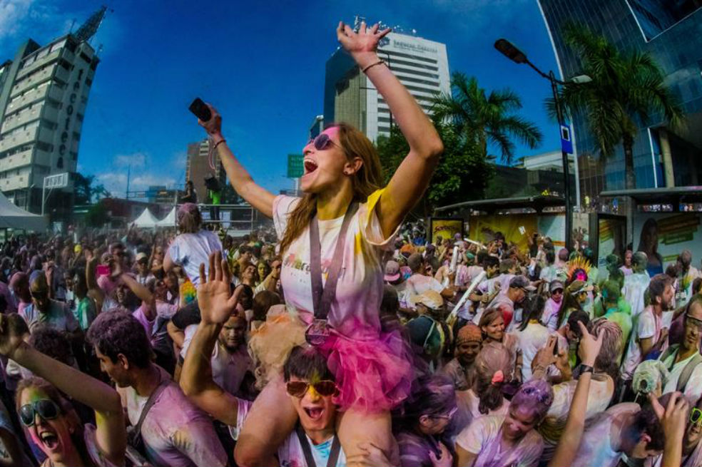 Caracas sí vivió y gozó ‘The Color Run’