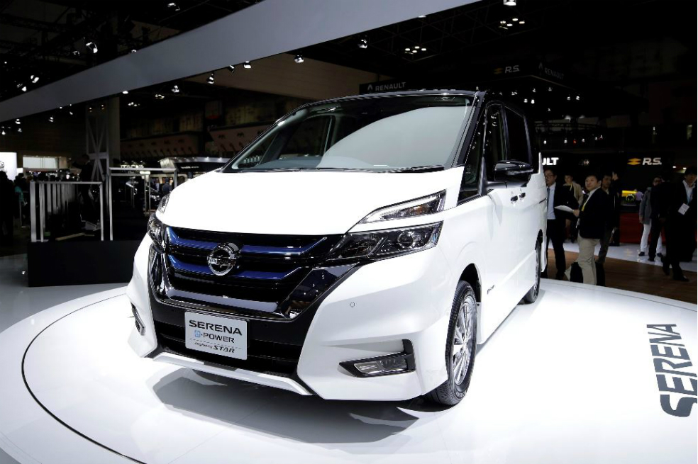 El monovolumen híbrido de Nissan