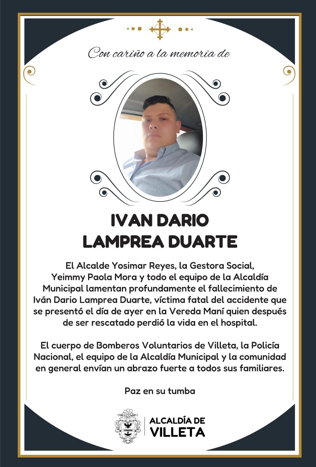 Iván Darío Lamprea.