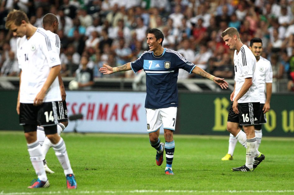 Argentina goleó a Alemania en fecha FIFA