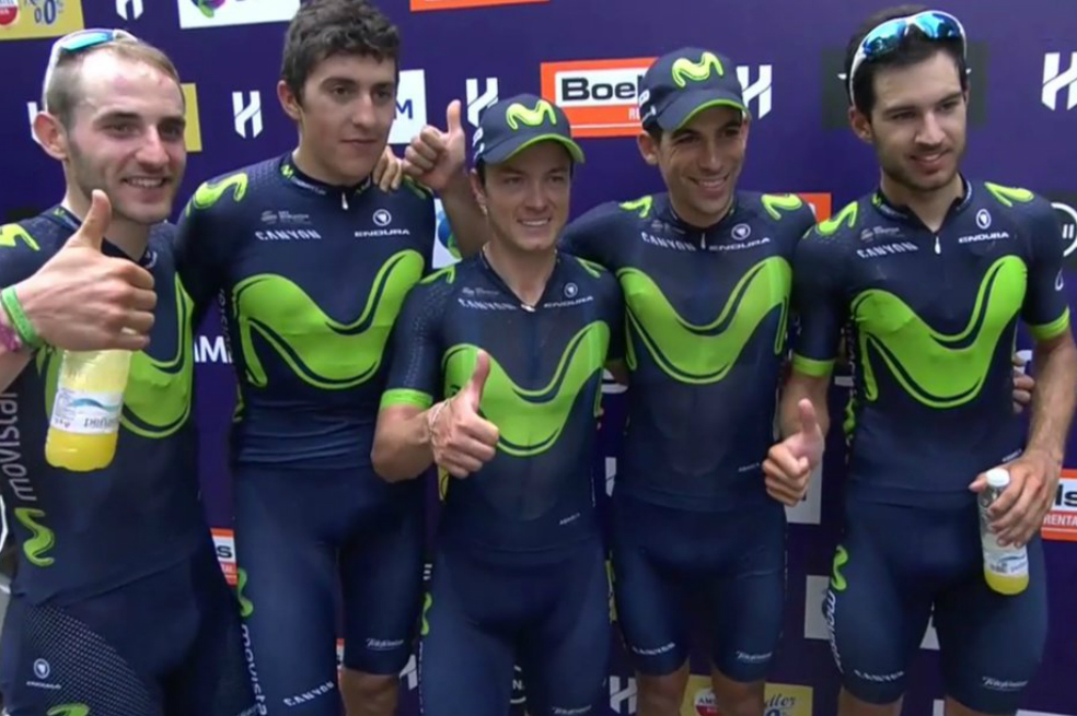 “Bananito” Betancur lidera victoria del Movistar en la Hammer Series