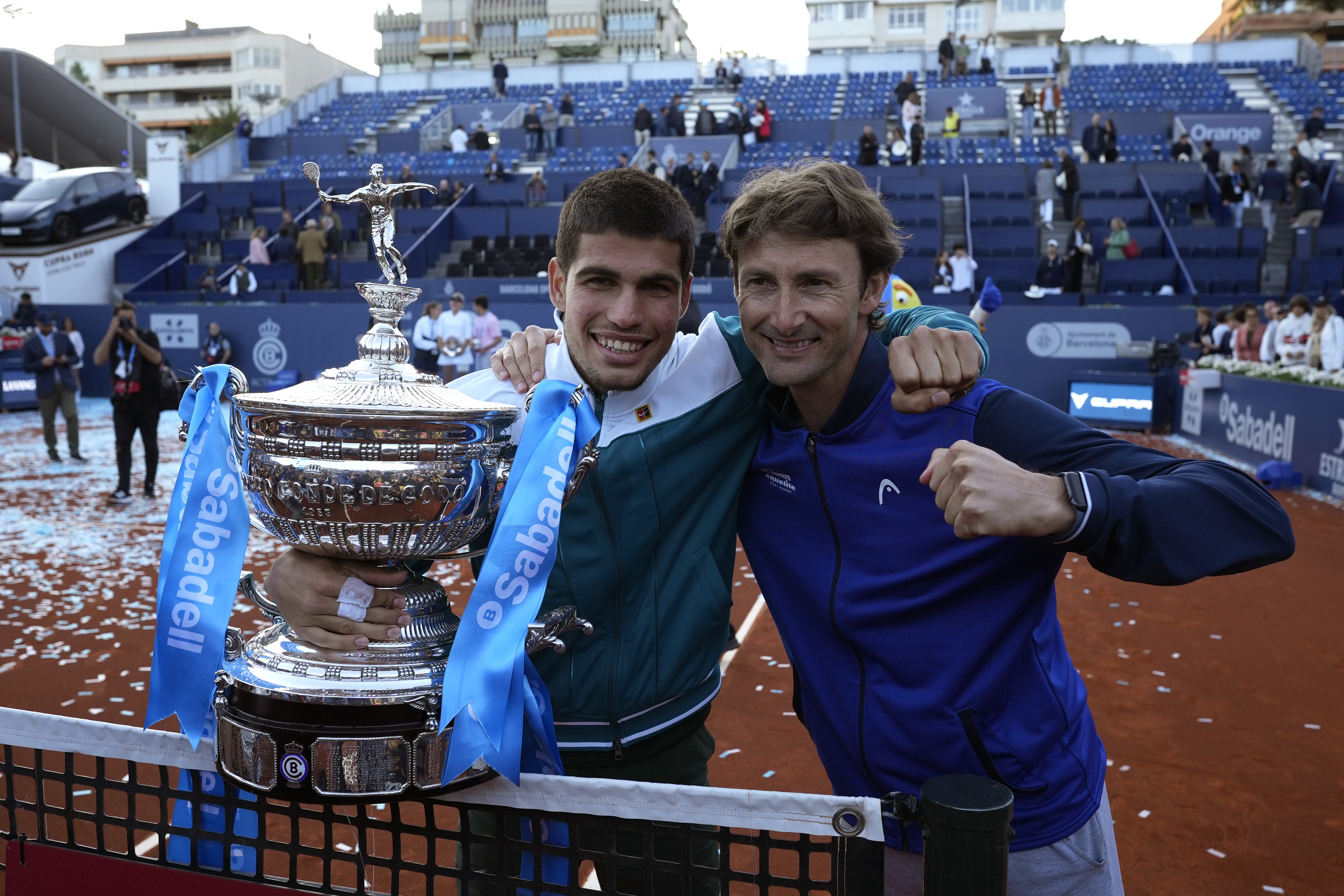 Carlos Alcaraz, campeón en Barcelona