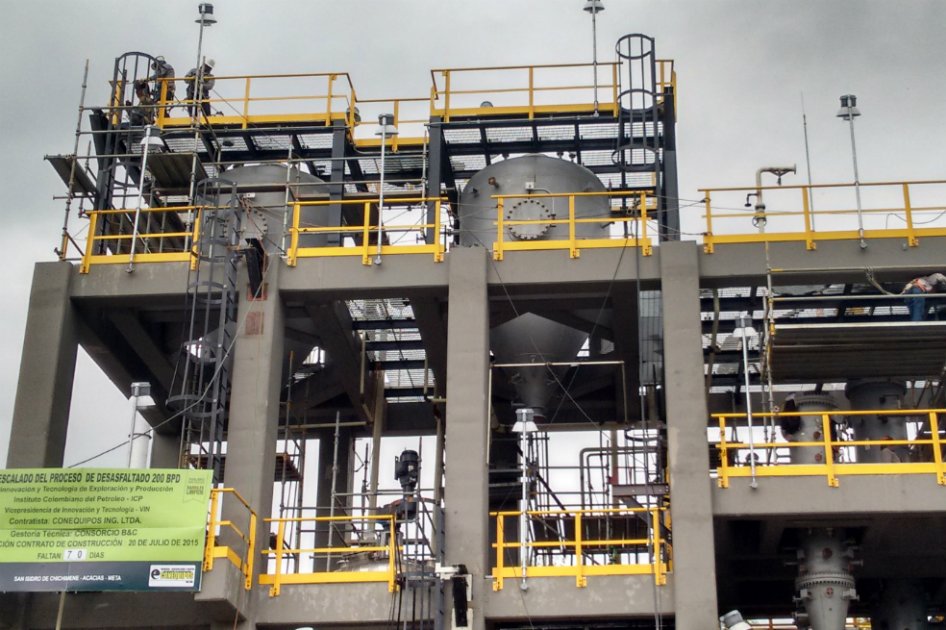 Ecopetrol construye planta para diluir crudos pesados y extrapesados