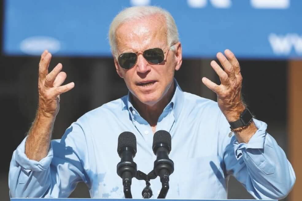 ¿Lo que dijo Trump sobre Biden es mentira?