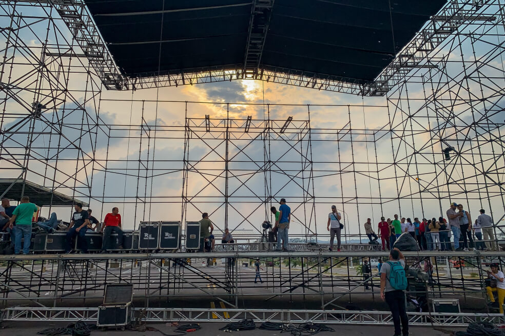 Así va el concierto convocado por Maduro en Táchira