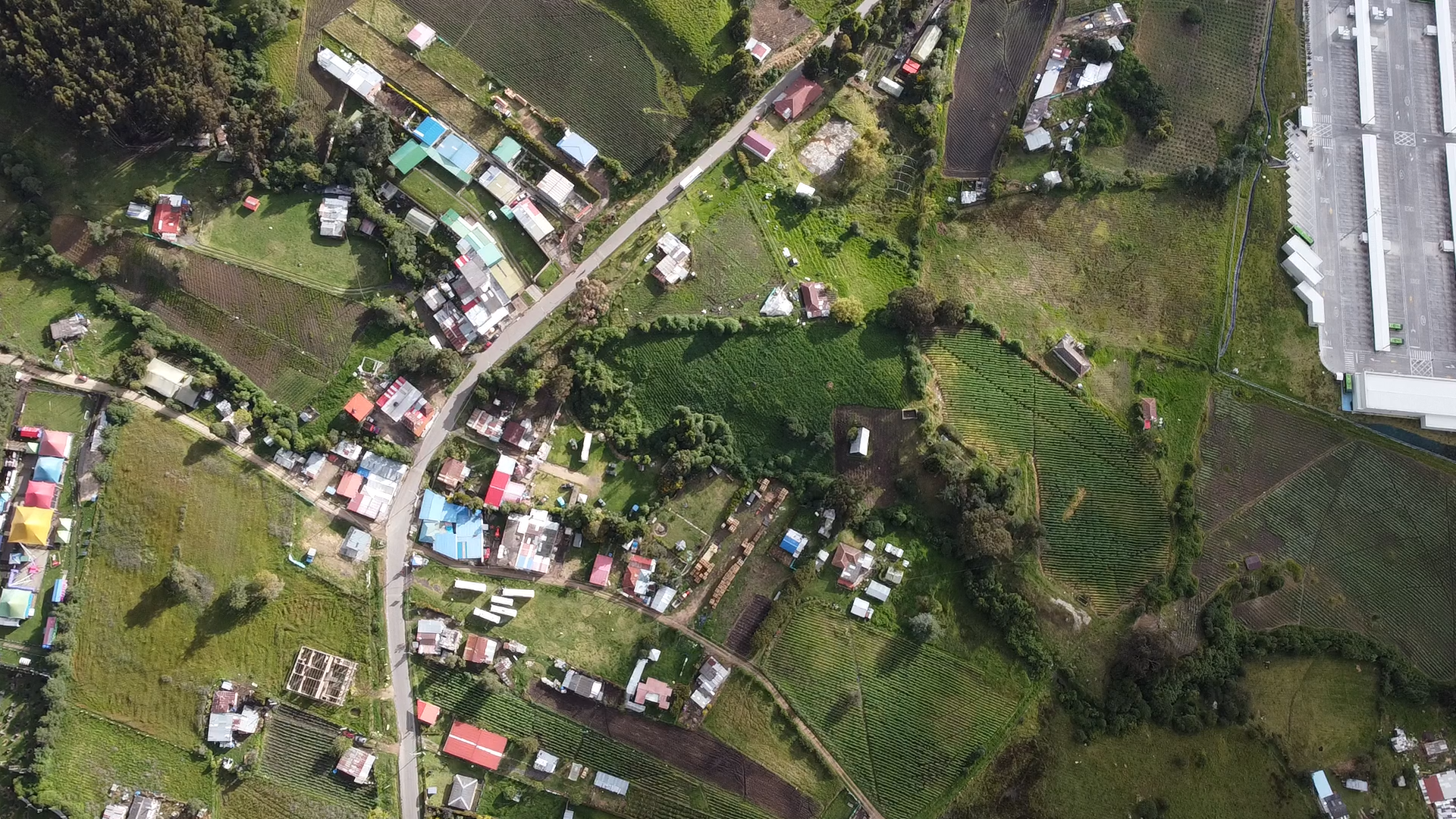 Panorámica de La Reliquia, Usme. / Daniel Garrido, para el proyecto SUSTENTO de la Universidad Javeriana.