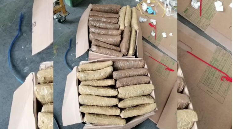 Hallan 46.000 gramos de marihuana en bodegas del Aeropuerto El Dorado de Bogotá