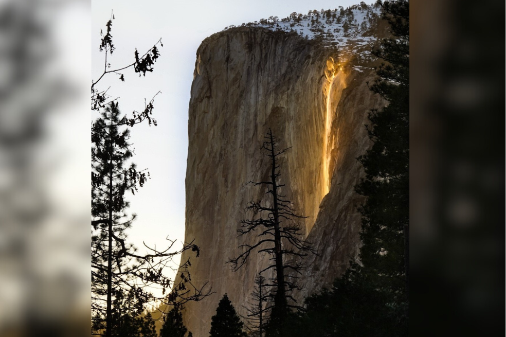 Volvió la legendaria “cascada de fuego” de Yosemite: qué es y cómo verla