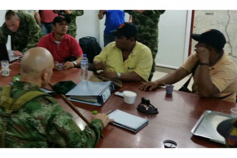 Ejército logró el rescate de dos ingenieros y un obrero secuestrados por el ELN
