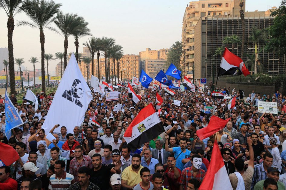 Protestan en Egipto contra el dominio islamista