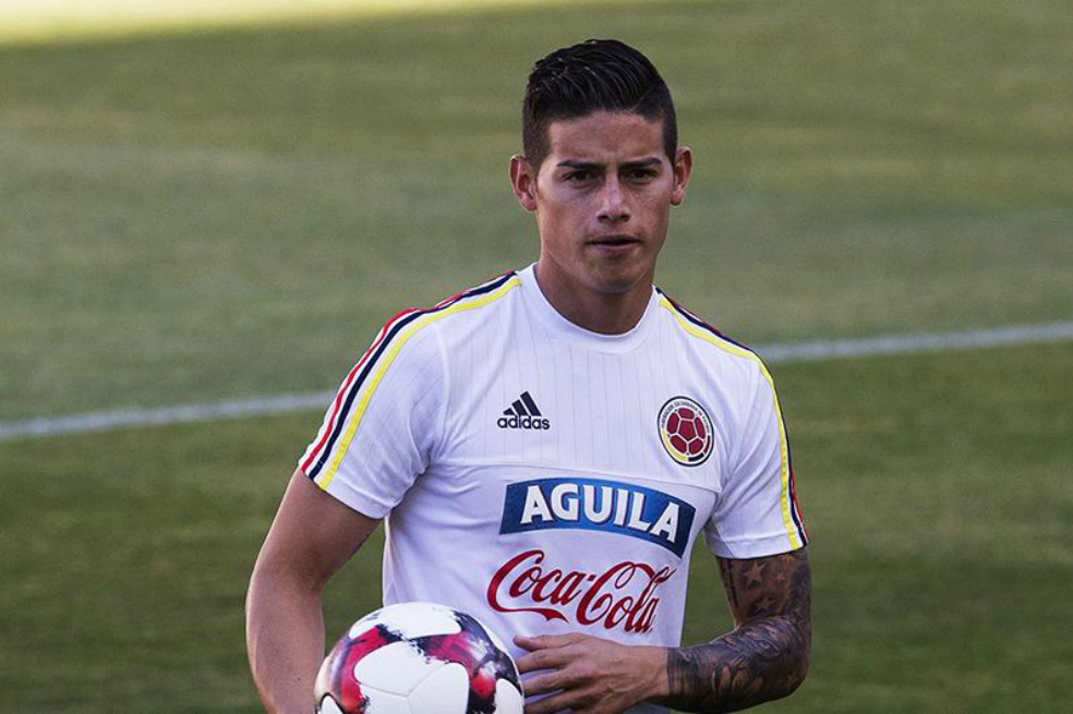 James se prepara para su regreso con Colombia