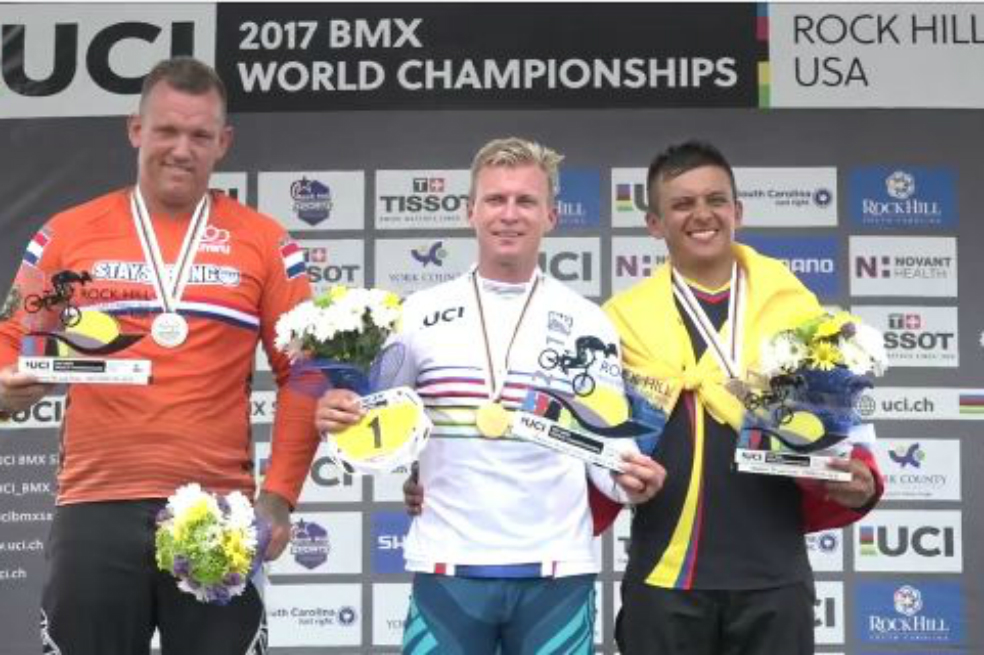 Colombia cerró las categorías challenge del Mundial de BMX con 11 medallas
