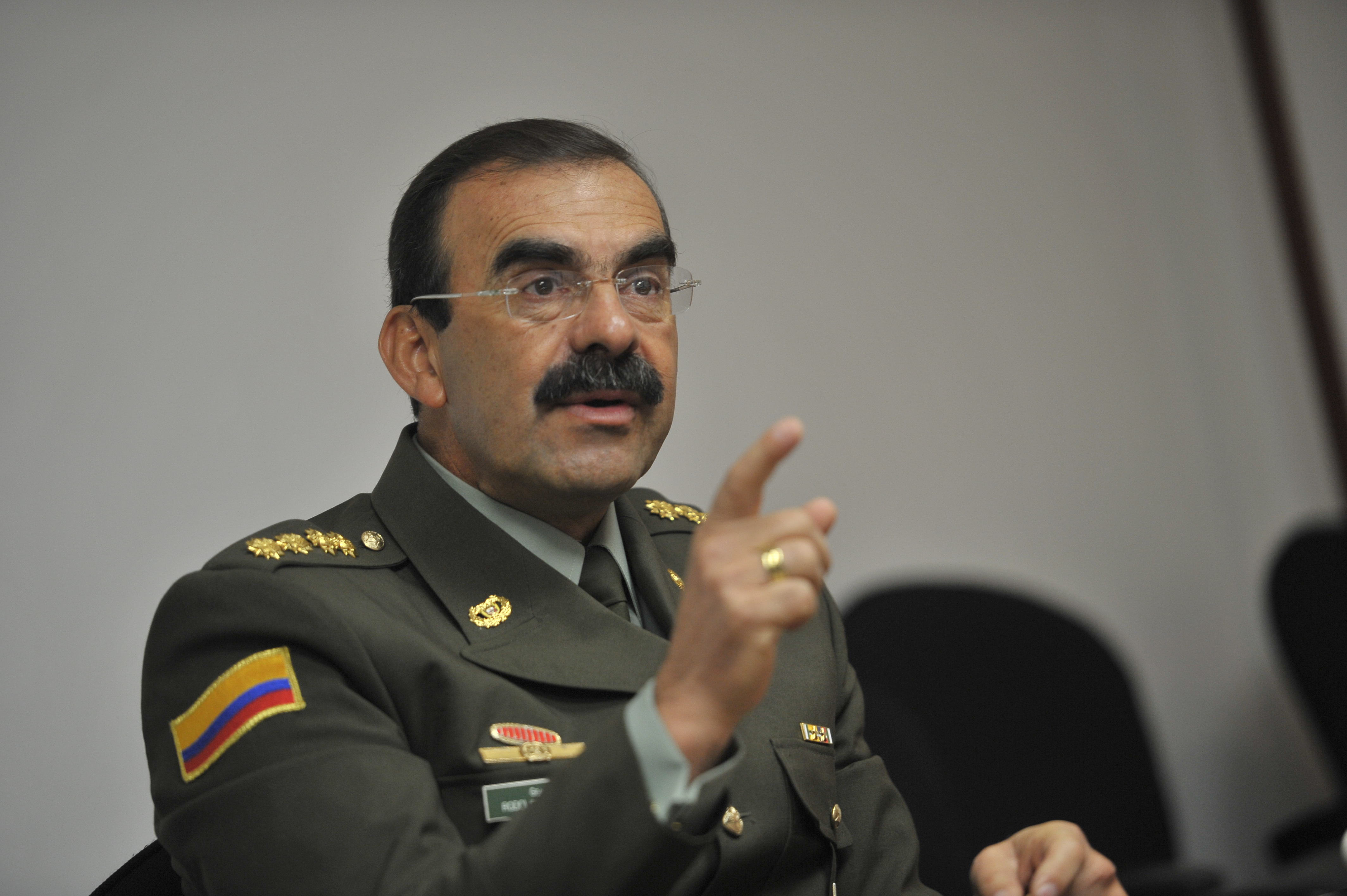 Rodolfo Palomino, exdirector de la Policía, fue condenado por tráfico de influencias