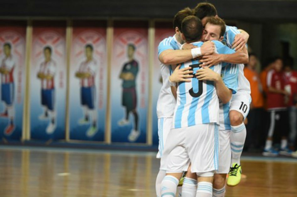 Brasil y Argentina clasificaron al Mundial de futsal 2016