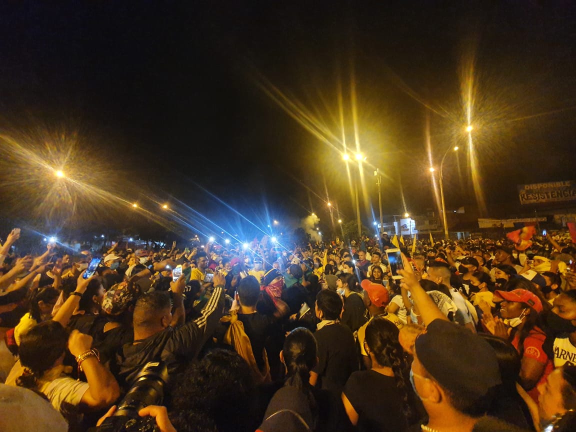 EN VIVO Paro en Cali: desde Puerto Resistencia