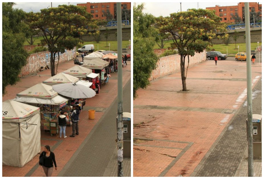 La Alcaldía de Bogotá ha recuperado 20 hectáreas de espacio público este año