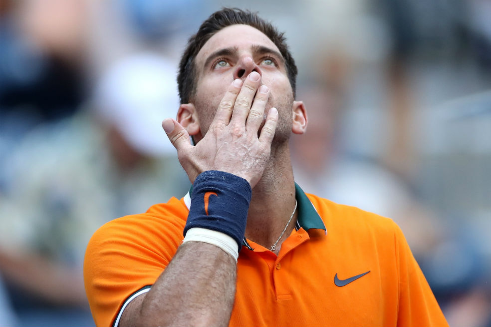 Del Potro avanzó y Murray quedó fuera del US Open