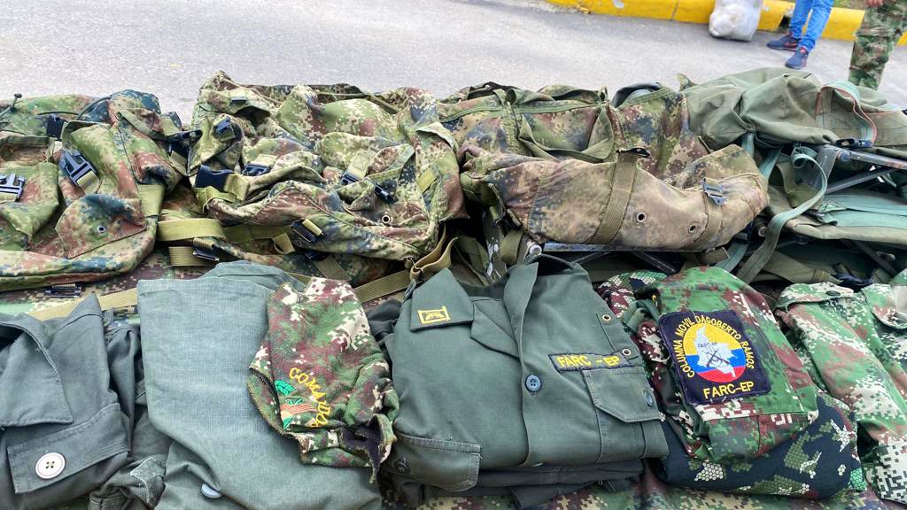 Ejército incauta camionetas en las que disidentes se movilizaban en Caldono, Cauca
