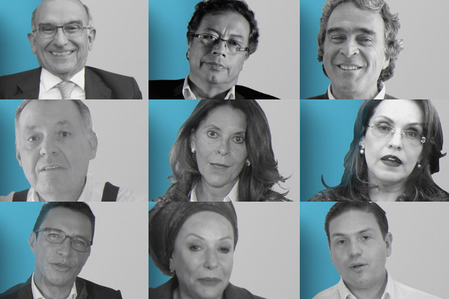 Petro, De la Calle, Fajardo y Viviane respondieron las preguntas más agudas de los twitteros