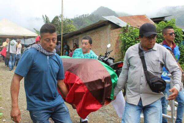 Los pueblos indígenas del sur del país cargan con la memoria de una gran masacre ocurrida en febrero de 2009 en la que 21 personas fueron asesinadas, dos de ellas eran mujeres embarazadas. / Archivo El Espectador
