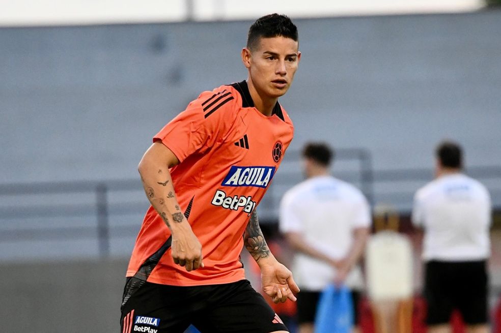 James Rodríguez lidera el arranque de la concentración de Colombia para la Copa del Mundo