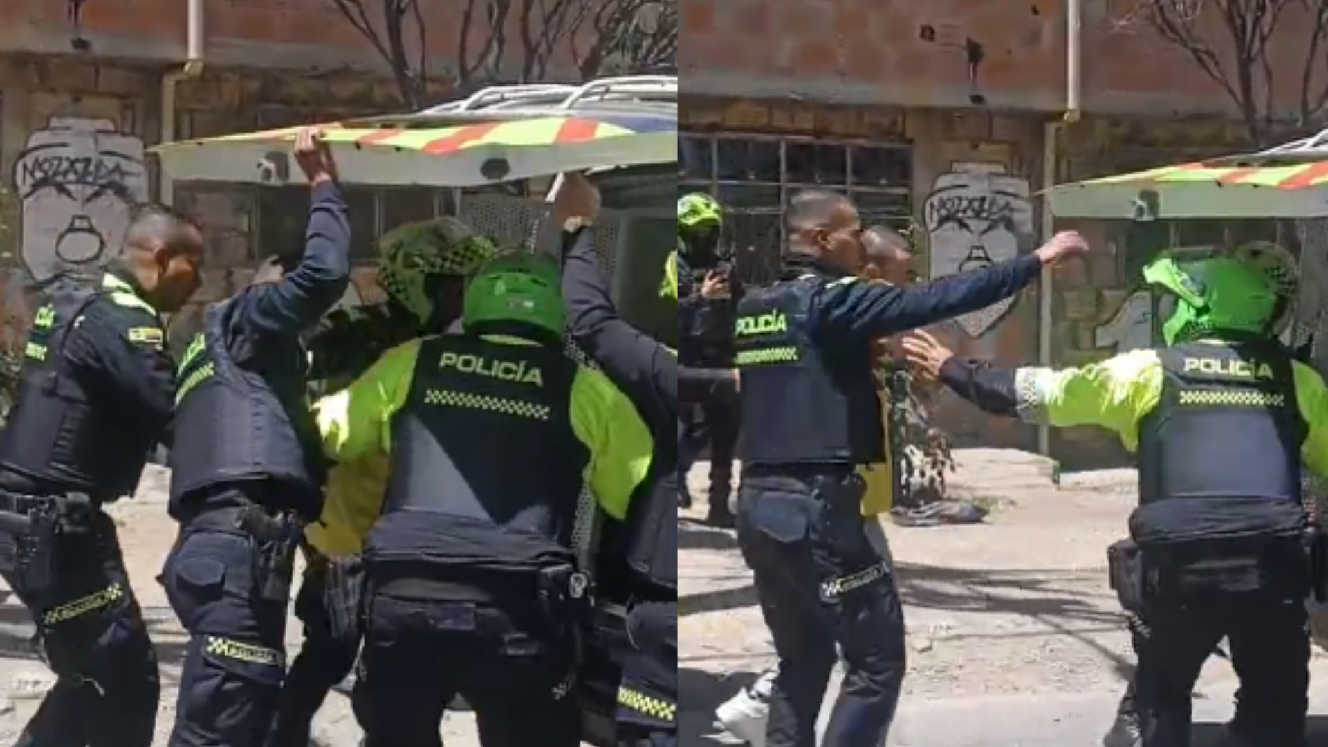 Policía frustró robo en Usme y terminó herido de bala